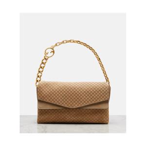 구찌 GG 라지 스웨이드 숄더 백 P01117987