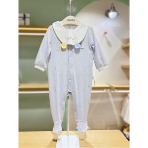 압소바HM (25년신상)두두 텐셀 우주복(턱받이 포함)(블루) (Q3A2710606)