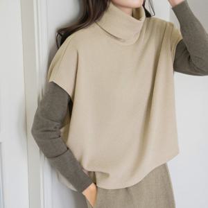 엄마옷 마담4060 모던베이직 라이트스판폴라조끼 중년여성 데일리 -ZVE2512007-