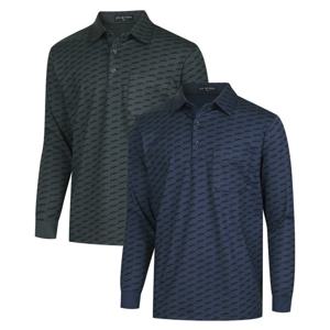 [파파브로]멘즈 프린팅패턴 기모안감 카라 티셔츠 YD-KAK-552,3