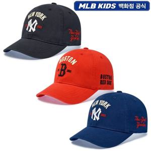 MLB키즈 쿠퍼스 로고 워싱 볼캡 (7ACPB096N)