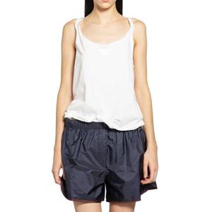 프라다 민소매 티셔츠 3570B18QZ F0009 WHITE