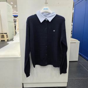 [에꼴리에]에꼴리에 셔츠레이어드넥니트가디건 26A5081_SC