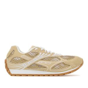 보테가베네타 베이지 오르빗 스웨이드 로우탑 스니커즈 817485V