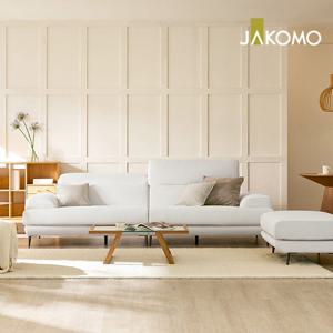 프레디 3.5인 기능성 포위브 패브릭 소파+스툴