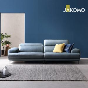 [자코모] 프레디 3.5인 기능성 슈렁큰 천연면피 소가죽 소파