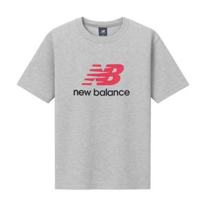 [뉴발란스 주니어]뉴발란스 애슬레틱스 로고 반팔티 그레이 MT51500-AHH