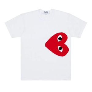 꼼데가르송 그래픽 코튼 크루넥 반팔 티셔츠 AXT345 1