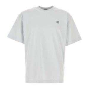 스톤아일랜드 스몰 로고 아이스 코튼 크루넥 티셔츠 L1S1521000