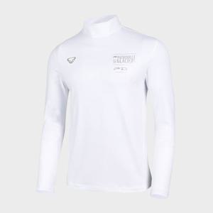 [다이나핏]다이나핏 스폰서 하이넥 긴팔티 화이트 YMW24234W2