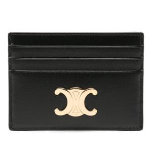 셀린느 트리옹프 로고 레더 카드지갑 10L833DPV 38NO 블랙
