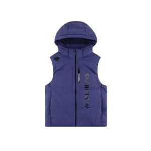 데상트 공용 후드 디테쳐블 다운 베스트 AP423SDVO1-PUR0