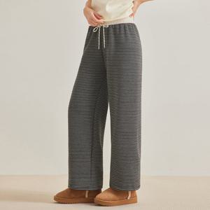 [포커스]기모 융털 밴딩 줄지 팬츠 PBBF5W1PT7171