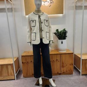 레코브 HC04 인조퍼하프자켓 LK31DZJK906