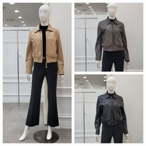 [미니멈]지퍼형 가죽점퍼(MYCKLJ8910BE)_IC