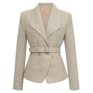 [미니멈]투버튼 벨티드 자켓 (MXDAWJ1020BE)_IC