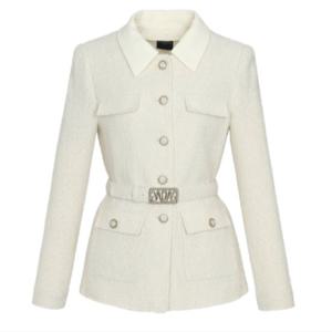 [미니멈]배색카라 트위드 자켓 (MXDAWJ9100CR)_IC