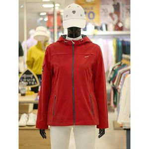 루이까스텔 세이브존03 여성 골프 가을 뒷리본 포인트 기본핏 후드 배색 점퍼 AF7LEJP901A