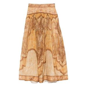 짐머만 미디 스커트 6437SRS262 TPMM Beige