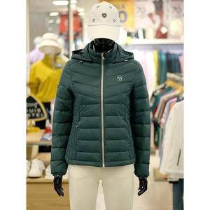 루이까스텔 세이브존03 여성 골프 가을 기본핏 경량 후드 구스 점퍼 A7LEJP905FA
