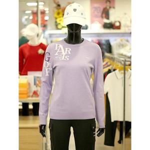 루이까스텔 세이브존03 여성 골프 가을 시그니처 원 포인트 라운드 니트 AF7LESW904A