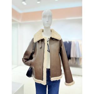 [숲]루즈핏 인조 무스탕  SBBMU81F