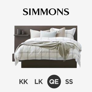 [시몬스] D2178B. 뷰티레스트 허벌. 퀸 침대