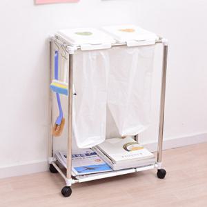 [홈스웰] 화이트 재활용분리수거함2P