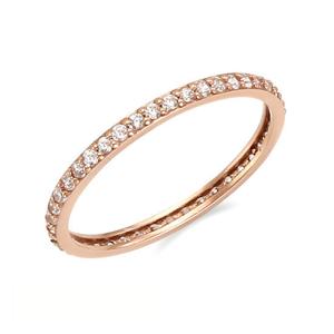 몽슈와 14K 블링 레이어드 반지