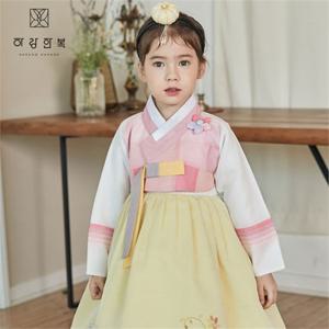 [하랑한복]하랑한복 여아한복 주아랑+복주머니