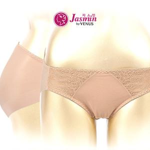 [비너스 자스민] 레이스 자수망 삼각 헴팬티 jpt1260h