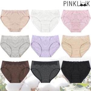 [핑크룩] 해피로 코튼팬티 미디여성팬티1종/택1