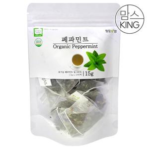 [맘스킹]가고파힐링푸드 유기농 페퍼민트 10티백