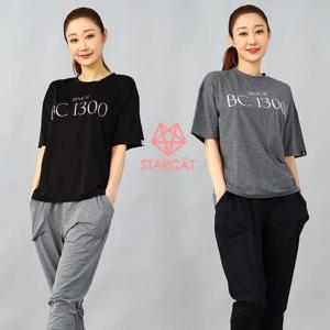 요가복상의 여성운동복 빅사이즈 로고티 SC TS1300 P6