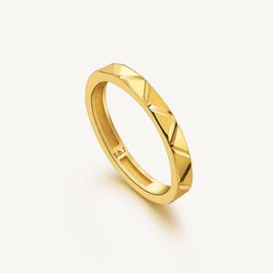 수앤진골드 트라이앵글컷 레이어드 반지 24K 순금 3.75g