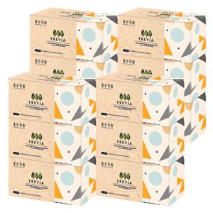 좋은생활 프레이야 미용티슈 270매 12개 각티슈