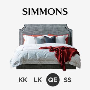 [시몬스] 라시드. 뷰티레스트 허브. 퀸 침대