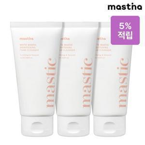 [공식판매처]매스티나 화이트매스틱 브라이트닝 폼 클렌저 3개 (정가 60,000원)