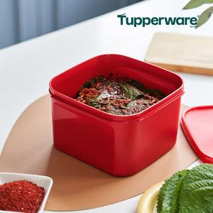 타파웨어 사각 김치통 2번 2.6L