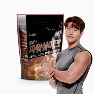 칼로바이 밸런스 파워쉐이크 아이솔레이트 곡물맛 2kg 김종국 프로틴 단백질 2kg 1개 2kg 1개