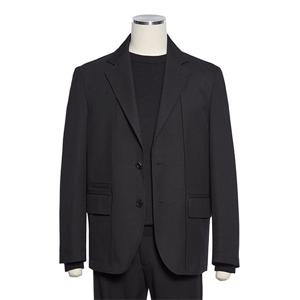 [레노마캐주얼]F/W 블랙 세미오버핏 모직 자켓 RPKMBJ06A