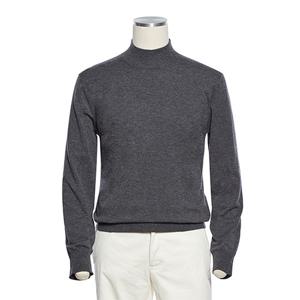 [레노마캐주얼]F/W 다크그레이 반폴라 니트 RQHPKT52A