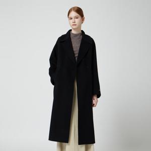 [백화점][CC콜렉트]벨티드 핸드메이드 캐시미어 롱 코트 C254MSG175