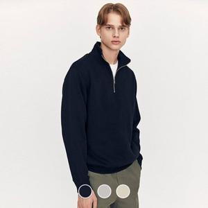 [백화점][지오다노] 남성 겨울 기모 레귤러핏 반집업 목넥 아노락 맨투맨 025925