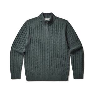 [백화점][올젠]메리노울 트위스트 케이블 반짚업  ZBF4EU1205 KH