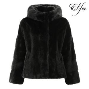 [진도]진도 Elfee 풀스킨 휘메일 밍크 후드 자켓 (E9W3EJ15)