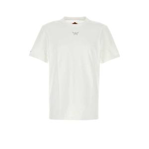 MCM White cotton t-shirt MHTESBC01 WT