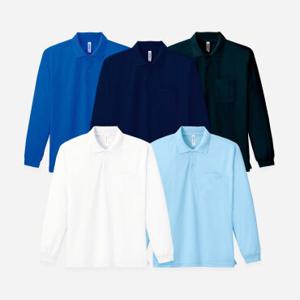 남녀공용 무지 기능성 쿨론 긴팔 카라티