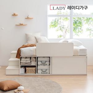 모노 빅 슬라이딩 평상형 수납침대 SS+포켓 매트리스