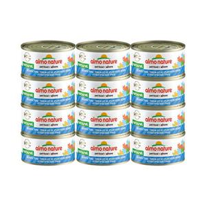 [12개세트] 알모네이쳐 캣 대서양참치 캔 70g 고양이 주식캔 고양이 주식캔